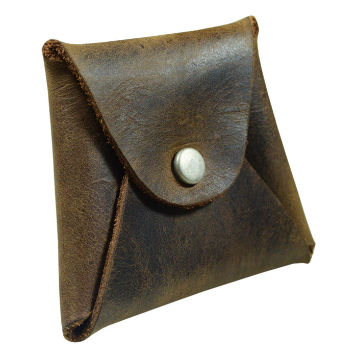 Trapezoid Coin Pouch - Stockyard X 'The Leather Store'