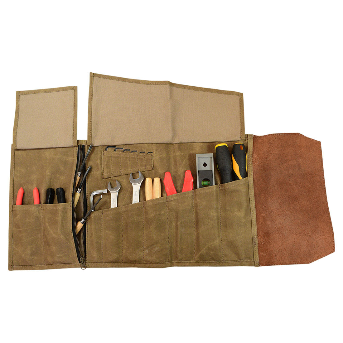 Travelling Tool Roll - Stockyard X 'The Leather Store'