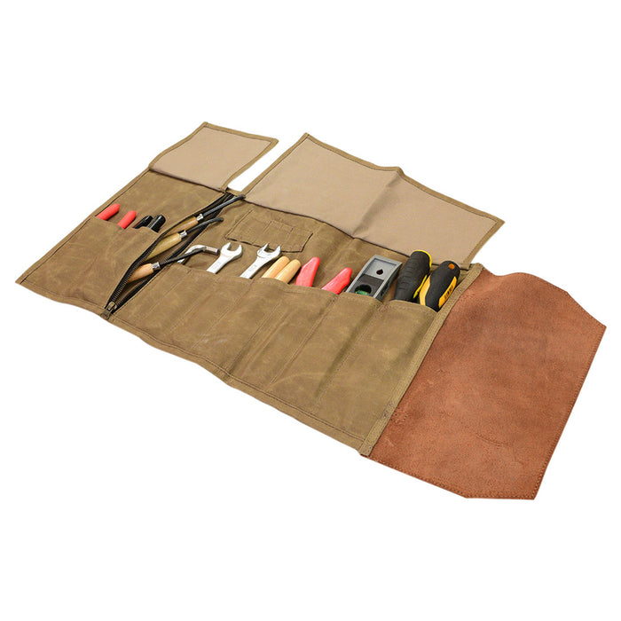 Travelling Tool Roll - Stockyard X 'The Leather Store'