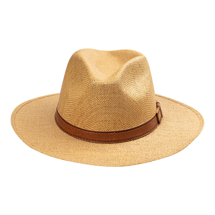Indiana Eastwood Cowboy Style Hat Handmade from 100% Oaxacan Jute - Cafe Con Leche
