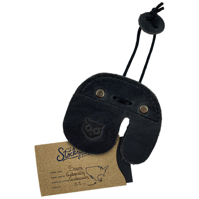 Left Handed Archery Finger Protector - Stockyard X 'The Leather Store'