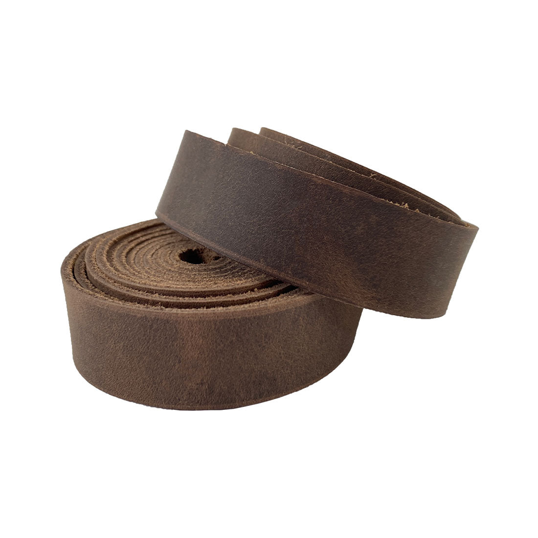 Cord Strap (72 x 0.75 in.) from Thick Full Grain Leather (2.6 to 2.8mm) - Stockyard X 'The Leather Store'