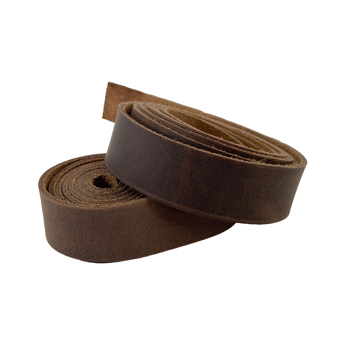 Cord Strap (72 x 0.75 in.) from Thick Full Grain Leather (2.6 to 2.8mm) - Stockyard X 'The Leather Store'