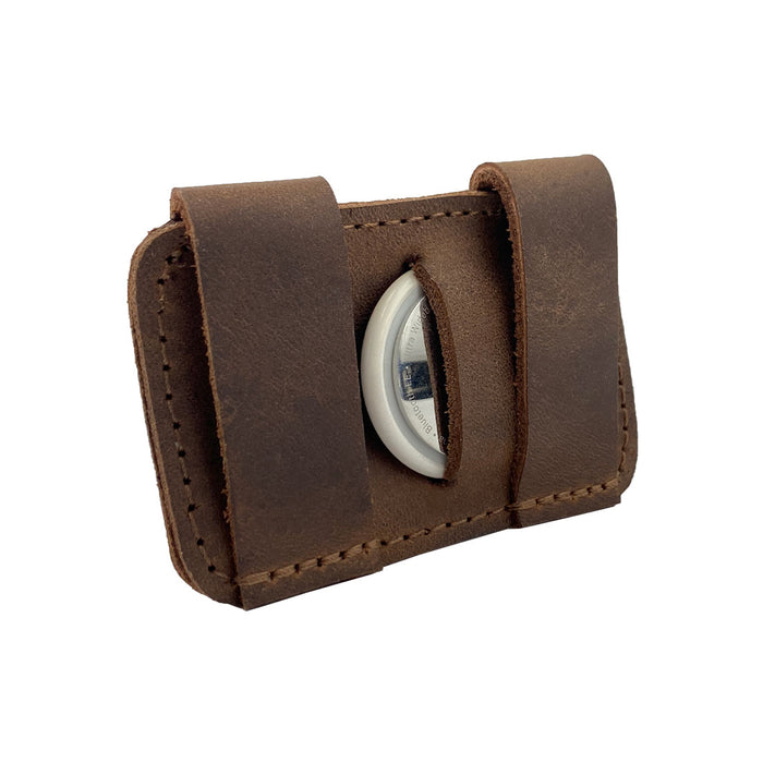 AirTag Case for Strap or Belt - Stockyard X 'The Leather Store'