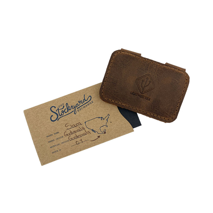 AirTag Case for Strap or Belt - Stockyard X 'The Leather Store'