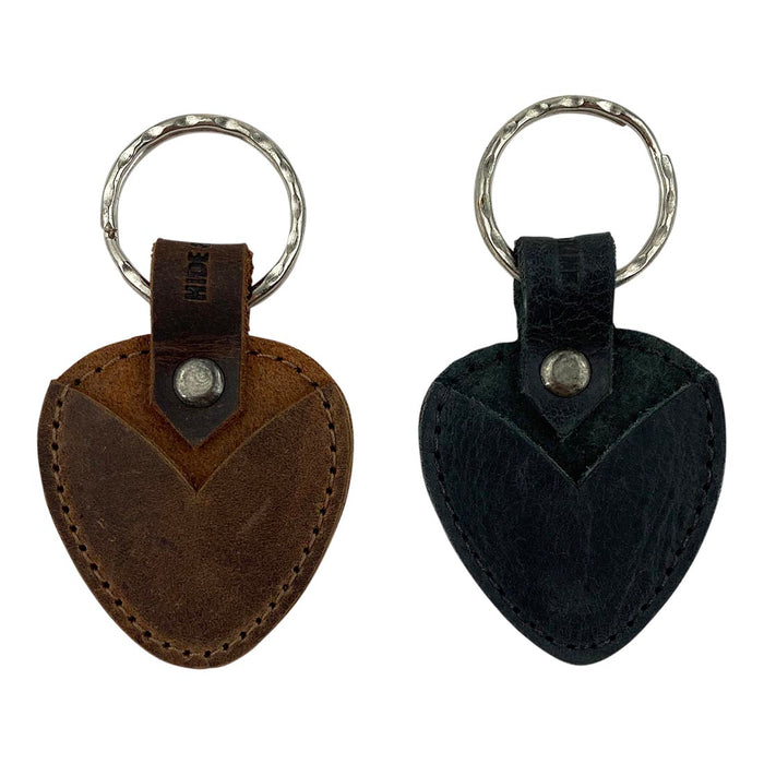 Guitar Pick Keychain (2 Pack) - Stockyard X 'The Leather Store'