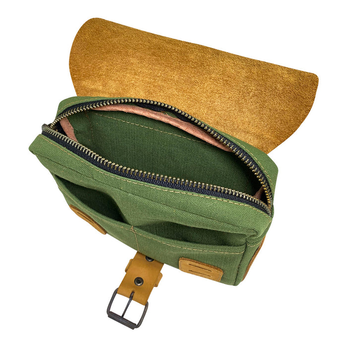 Weatherproof Survival Camping Pouch - Stockyard X 'The Leather Store'