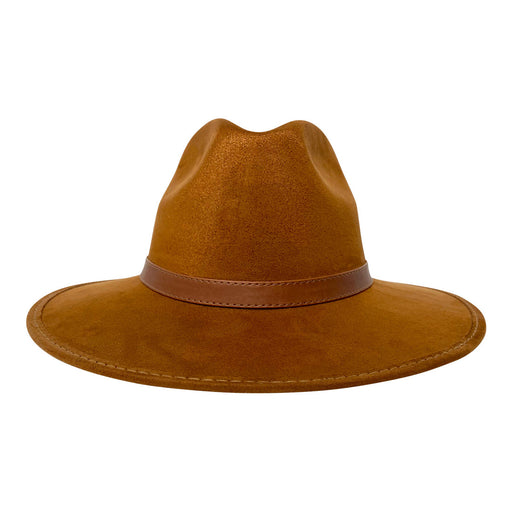 Indiana Eastwood Cowboy Style Hat Handmade from 100% Oaxacan Suede - Old Tobacco Brown - Stockyard X 'The Leather Store'