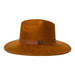 Indiana Eastwood Cowboy Style Hat Handmade from 100% Oaxacan Suede - Old Tobacco Brown - Stockyard X 'The Leather Store'