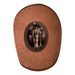 Wide Brim Cowboy Style Hat Handmade from 100% Oaxacan Suede - Chocolate Brown - Stockyard X 'The Leather Store'