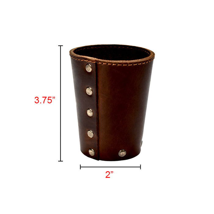 Dice Rolling Cup - Stockyard X 'The Leather Store'