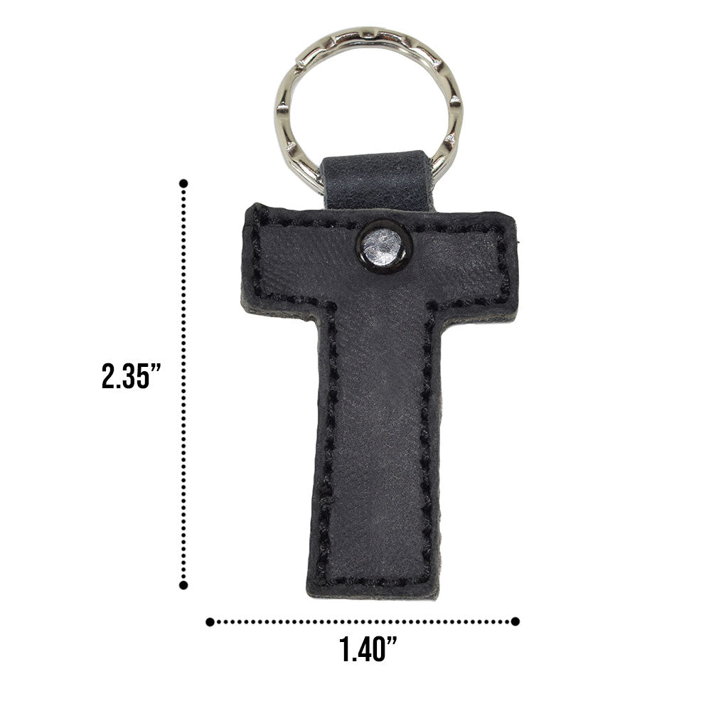 Alphabet Letter Keychains - Stockyard X 'The Leather Store'