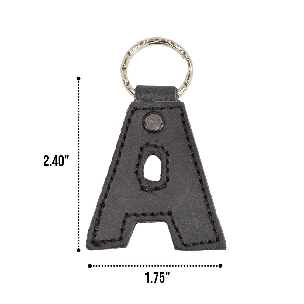 Alphabet Letter Keychains - Stockyard X 'The Leather Store'