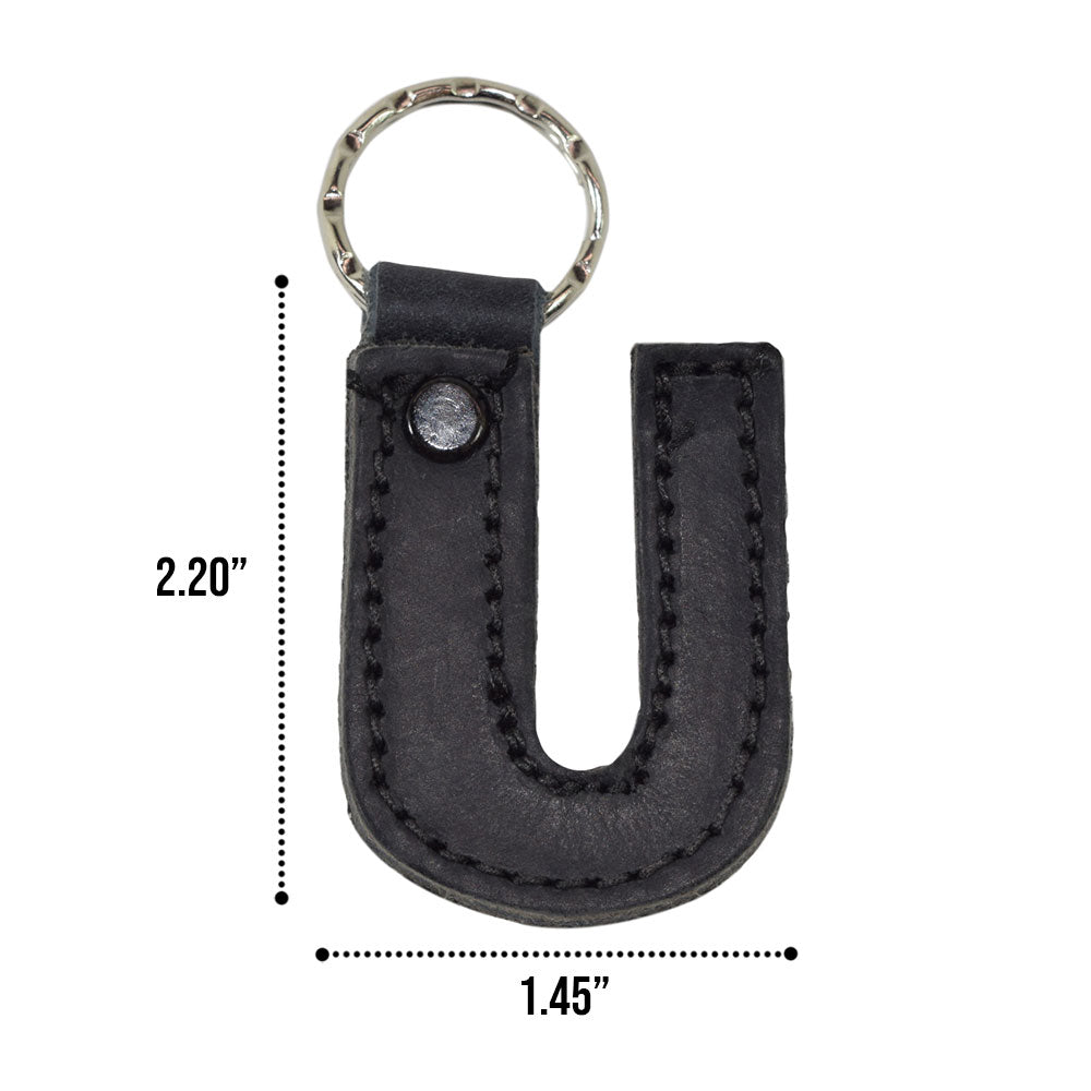 Alphabet Letter Keychains - Stockyard X 'The Leather Store'