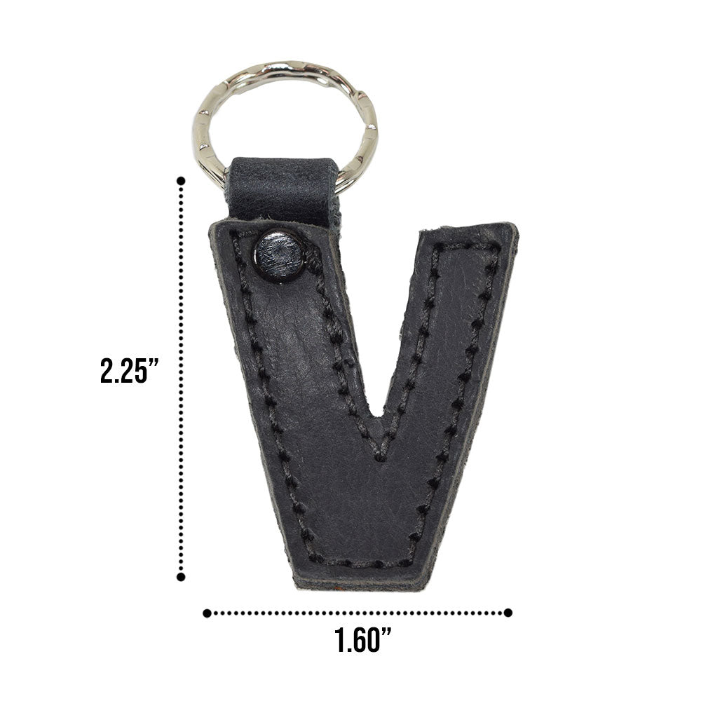 Alphabet Letter Keychains - Stockyard X 'The Leather Store'
