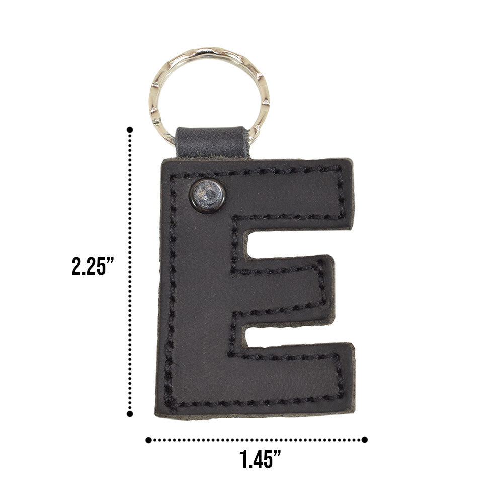 Alphabet Letter Keychains - Stockyard X 'The Leather Store'