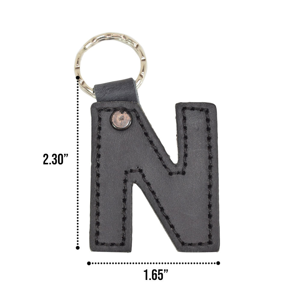 Alphabet Letter Keychains - Stockyard X 'The Leather Store'
