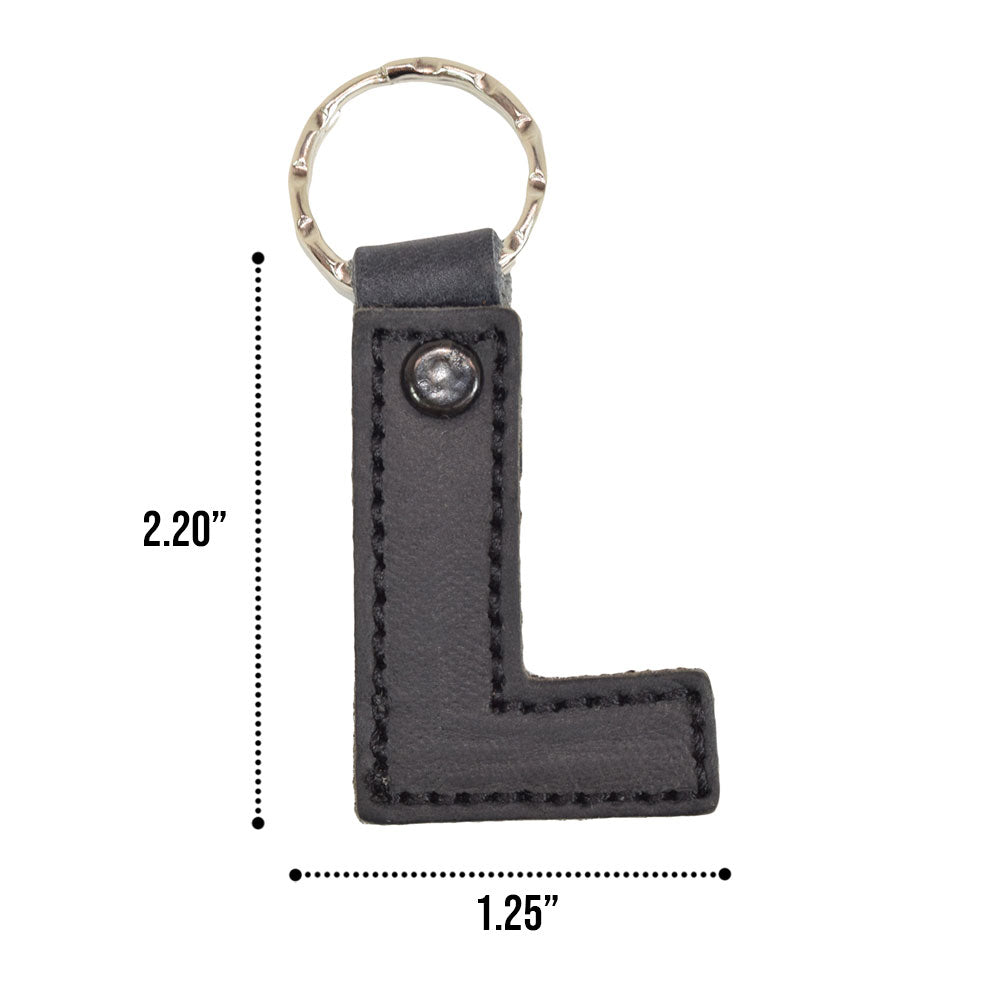 Alphabet Letter Keychains - Stockyard X 'The Leather Store'