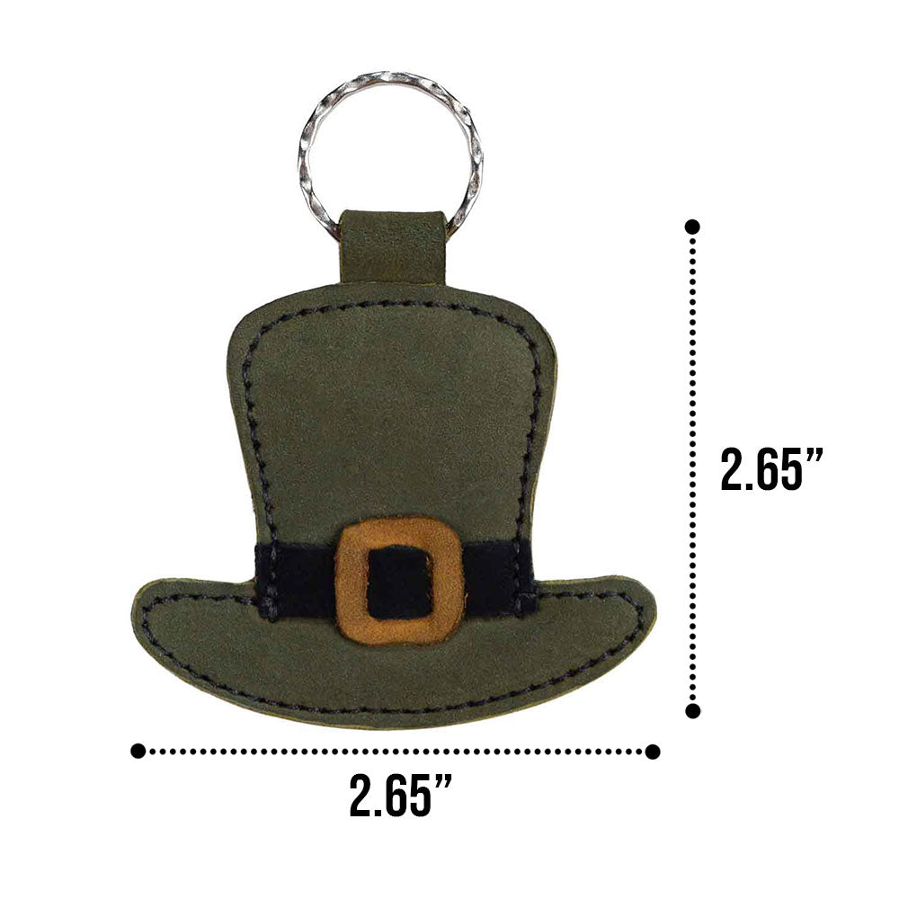 St. Patrick's - Hat Keychain - Stockyard X 'The Leather Store'