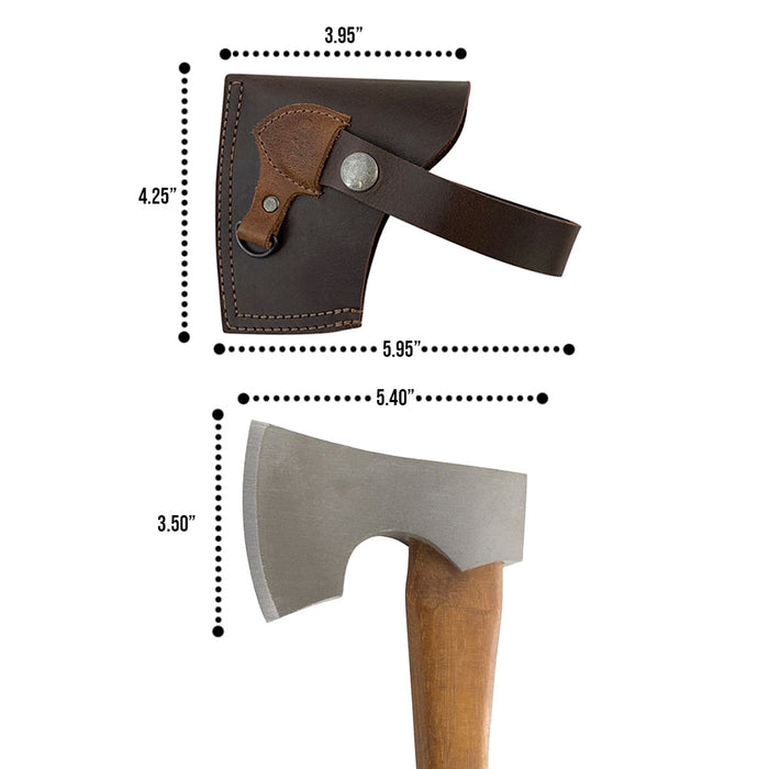 Snap Axe Cover - Stockyard X 'The Leather Store'