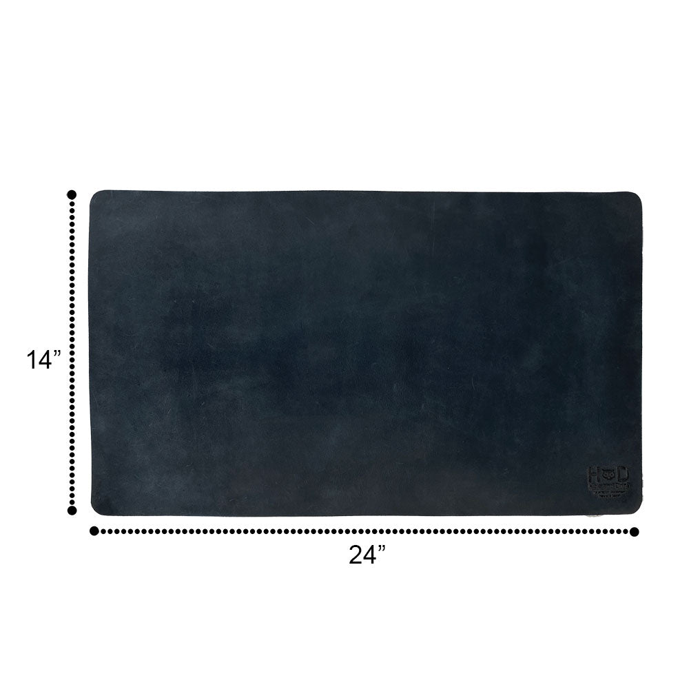 Thick Leather Desk Pad - Stockyard X 'The Leather Store'