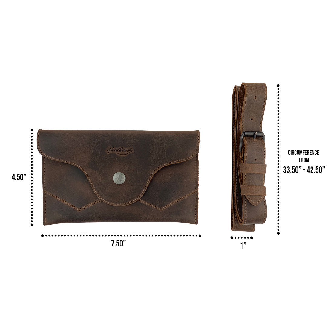 Simple Fanny Pack - Stockyard X 'The Leather Store'