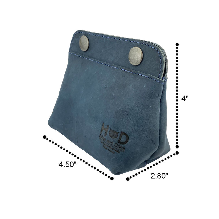 Double Snap Pouch - Stockyard X 'The Leather Store'