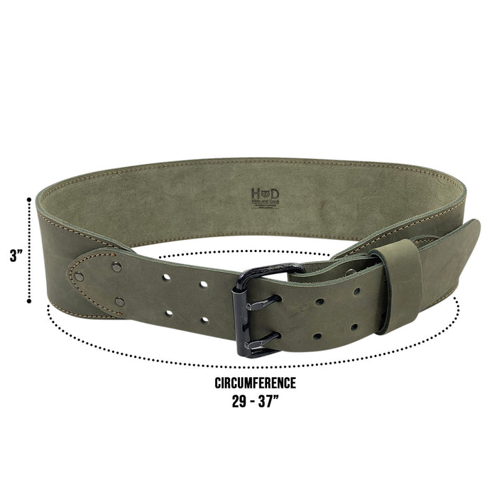 Weight Lifting Belt - Stockyard X 'The Leather Store'