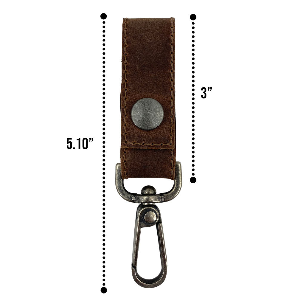 Belt Keychain Holder - Stockyard X 'The Leather Store'