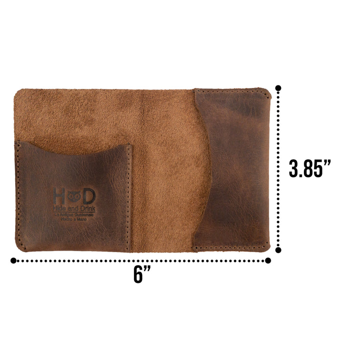 Bifold Slim Card Holder - Stockyard X 'The Leather Store'