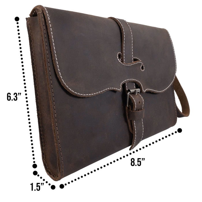 Violin Clutch Bag - Stockyard X 'The Leather Store'