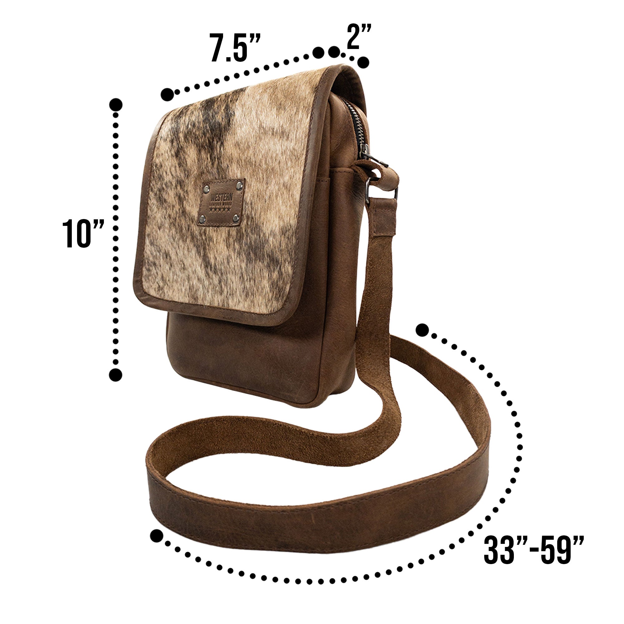 Rectangular Cowboy Satchel - Stockyard X 'The Leather Store'