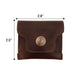 Snap Coin Pouch - Stockyard X 'The Leather Store'