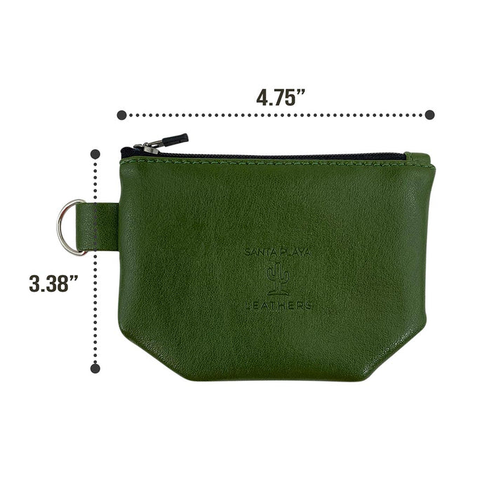 Geometric Coin Pouch - Stockyard X 'The Leather Store'