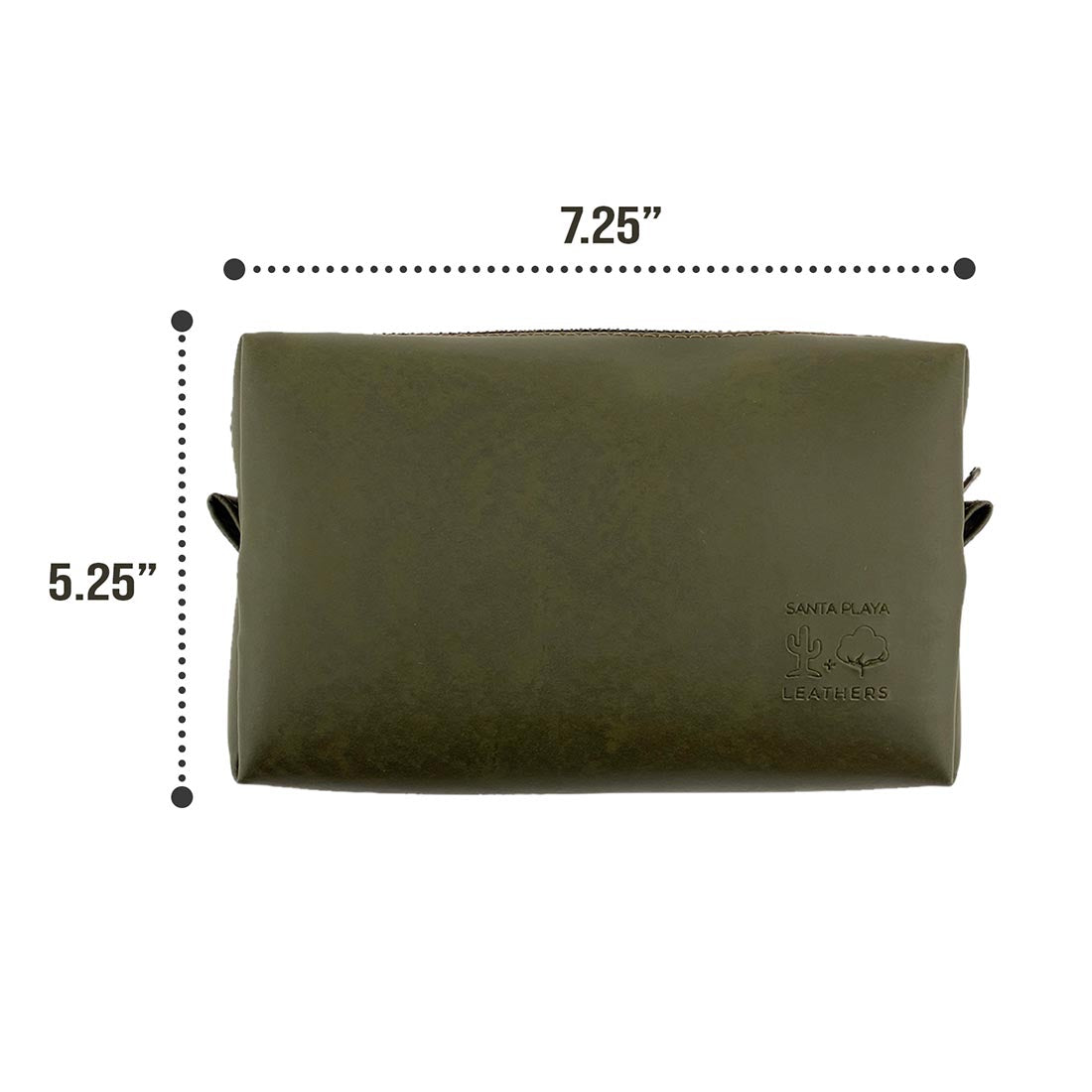 Fruit & Vegetable Leathers Small Toiletry Bag - Stockyard X 'The Leather Store'