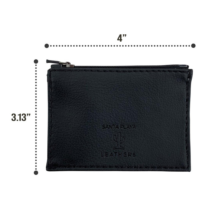 Fruit & Vegetable Leathers Zippered Card Sleeve - Stockyard X 'The Leather Store'