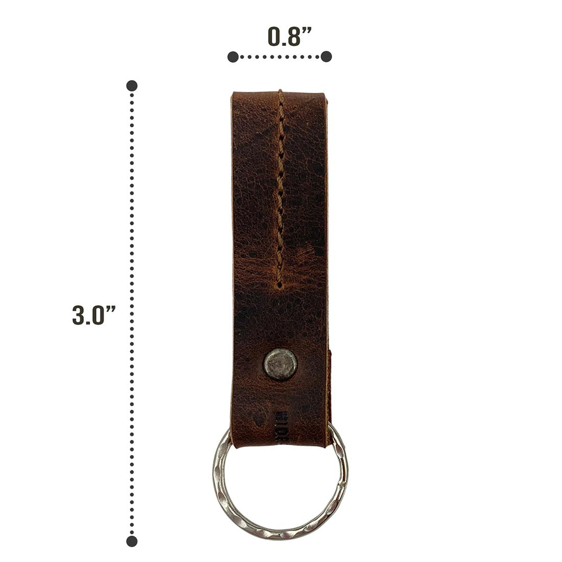 Strap Keychain (2 Pack) - Stockyard X 'The Leather Store'