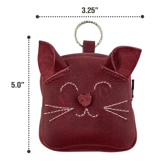 Cat Mini Backpack Pouch - Stockyard X 'The Leather Store'