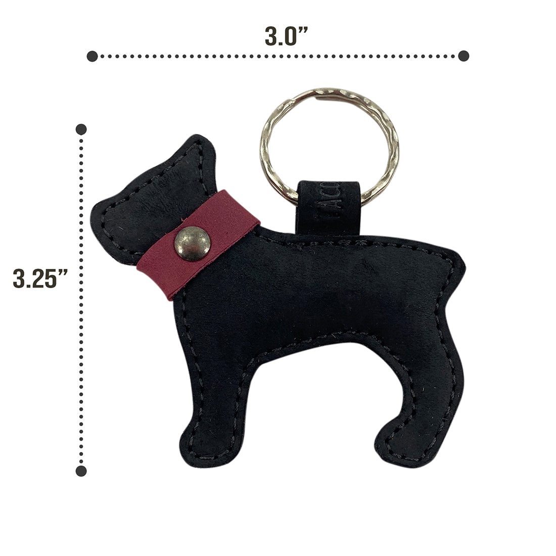 French Bulldog Keychain - Stockyard X 'The Leather Store'