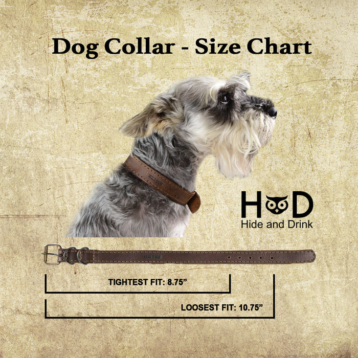 Petite Dog Collar - Stockyard X 'The Leather Store'