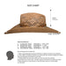 Wide Brim Cowboy Hat Handmade from Oaxacan Wood Pulp Raffia - Dark Brown - Stockyard X 'The Leather Store'