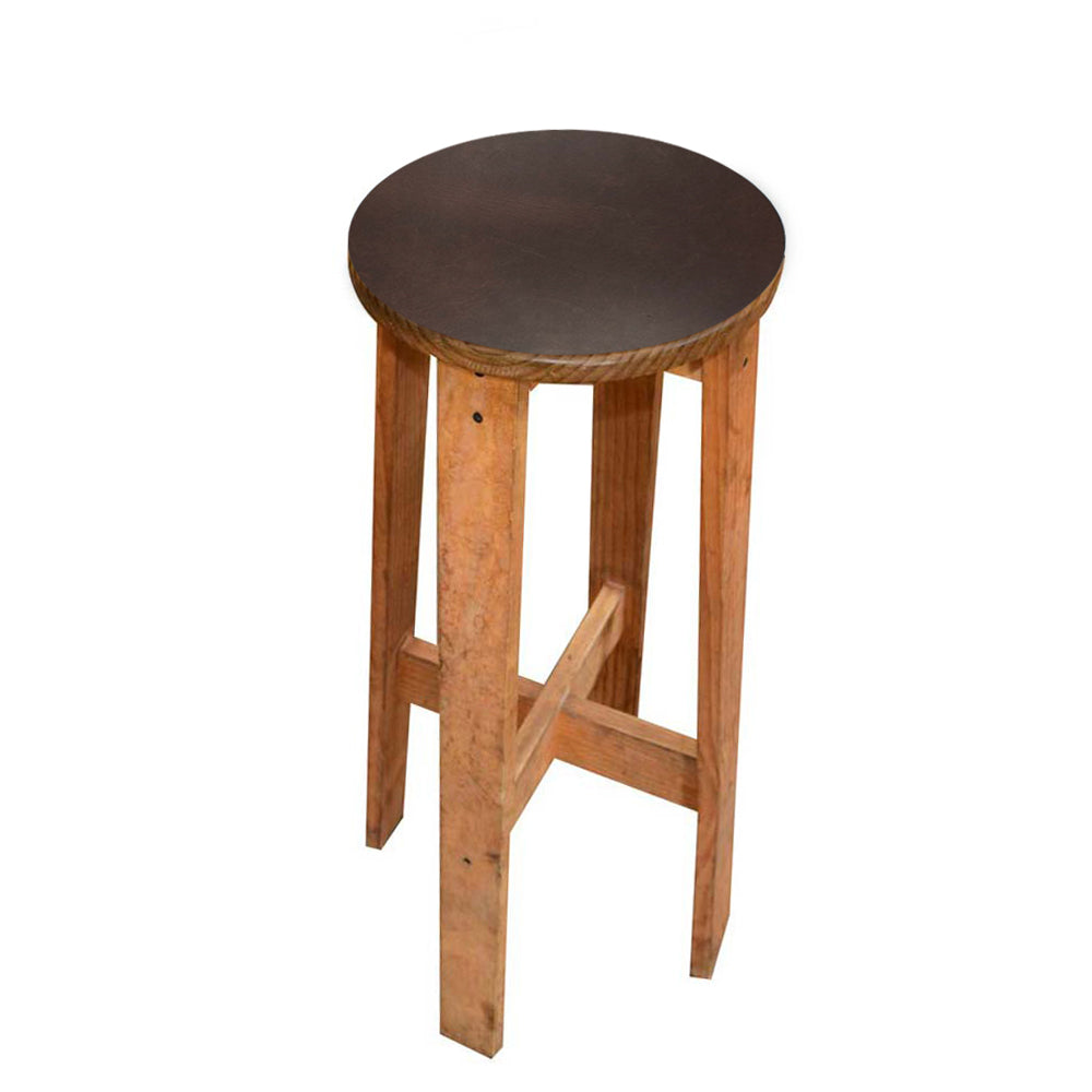 Thick Leather Bar Stool Cover - Stockyard X 'The Leather Store'