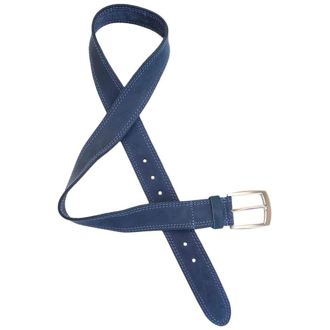 Two Row Stitch Leather Belt - Stockyard X 'The Leather Store'