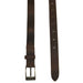 Rustic Leather Belt / Rustic Buckle, 1" Wide - Stockyard X 'The Leather Store'