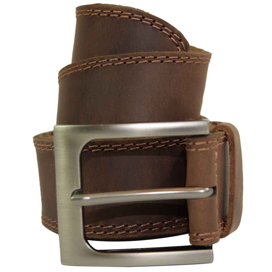 Big Boys' & Girls' Two Row Stitch 1.5" Belt - Stockyard X 'The Leather Store'
