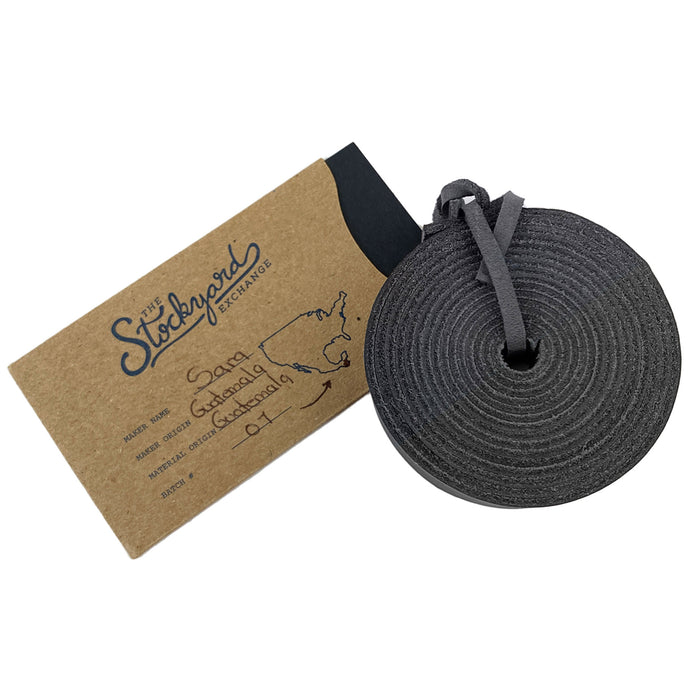 Cord Strap (72 x 0.75 in.) from Thick Full Grain Leather (2.6 to 2.8mm) - Stockyard X 'The Leather Store'