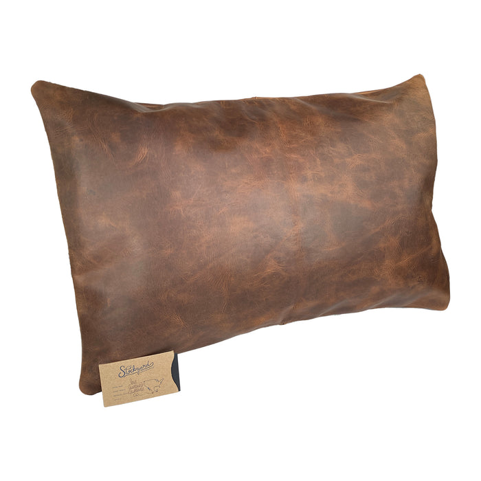 Pillow Cover 24 x 16 Inches (Stuffing not included) - Stockyard X 'The Leather Store'