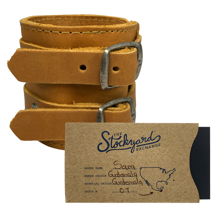 Weatherproof Wrist Wallet Cuff - Stockyard X 'The Leather Store'