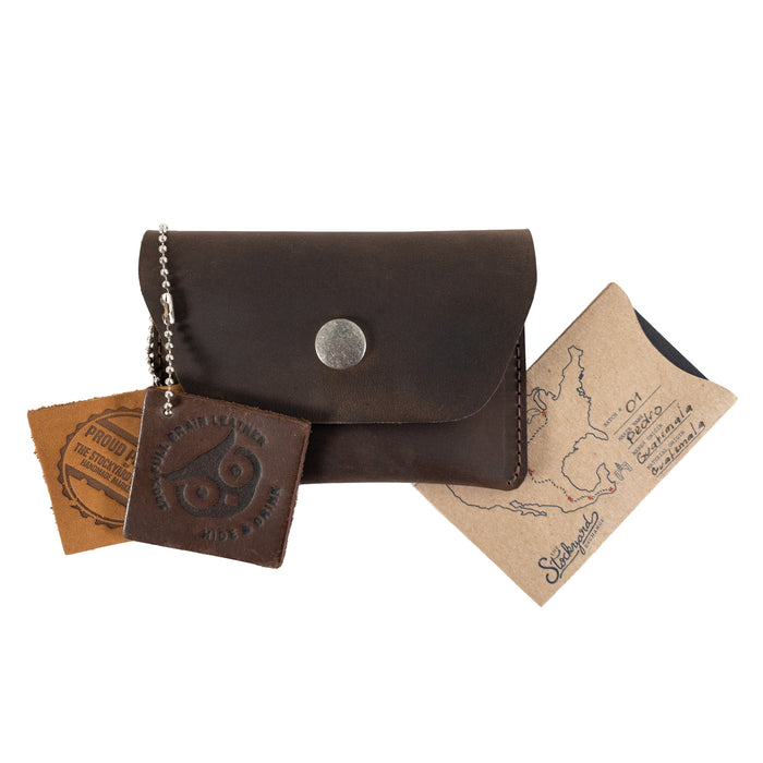 Single Snap Card Case - Stockyard X 'The Leather Store'