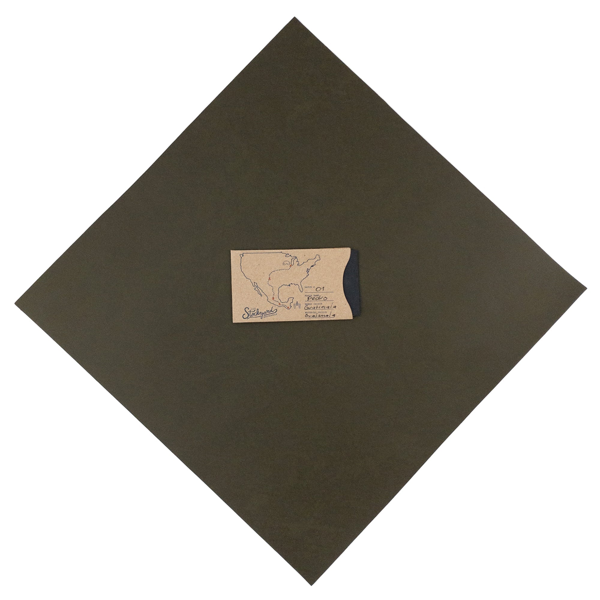 Cactus Leather Square 12 x 12 in. - Stockyard X 'The Leather Store'